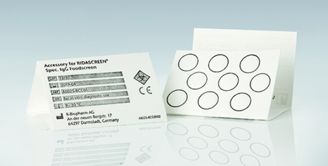 RIDASCREEN® Foodscreen Blood Collection Card (de)