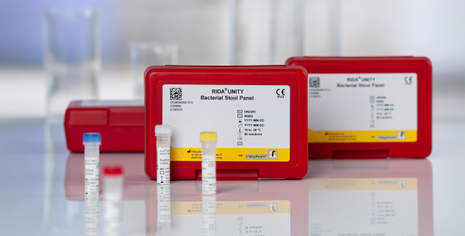 RIDA®UNITY Bacterial Stool Panel